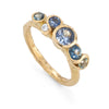 Ocean Blue Sapphire Nori Ring