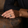 Ocean Blue Sapphire Nori Ring
