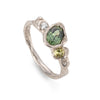 Green Ocean Adakite Ring