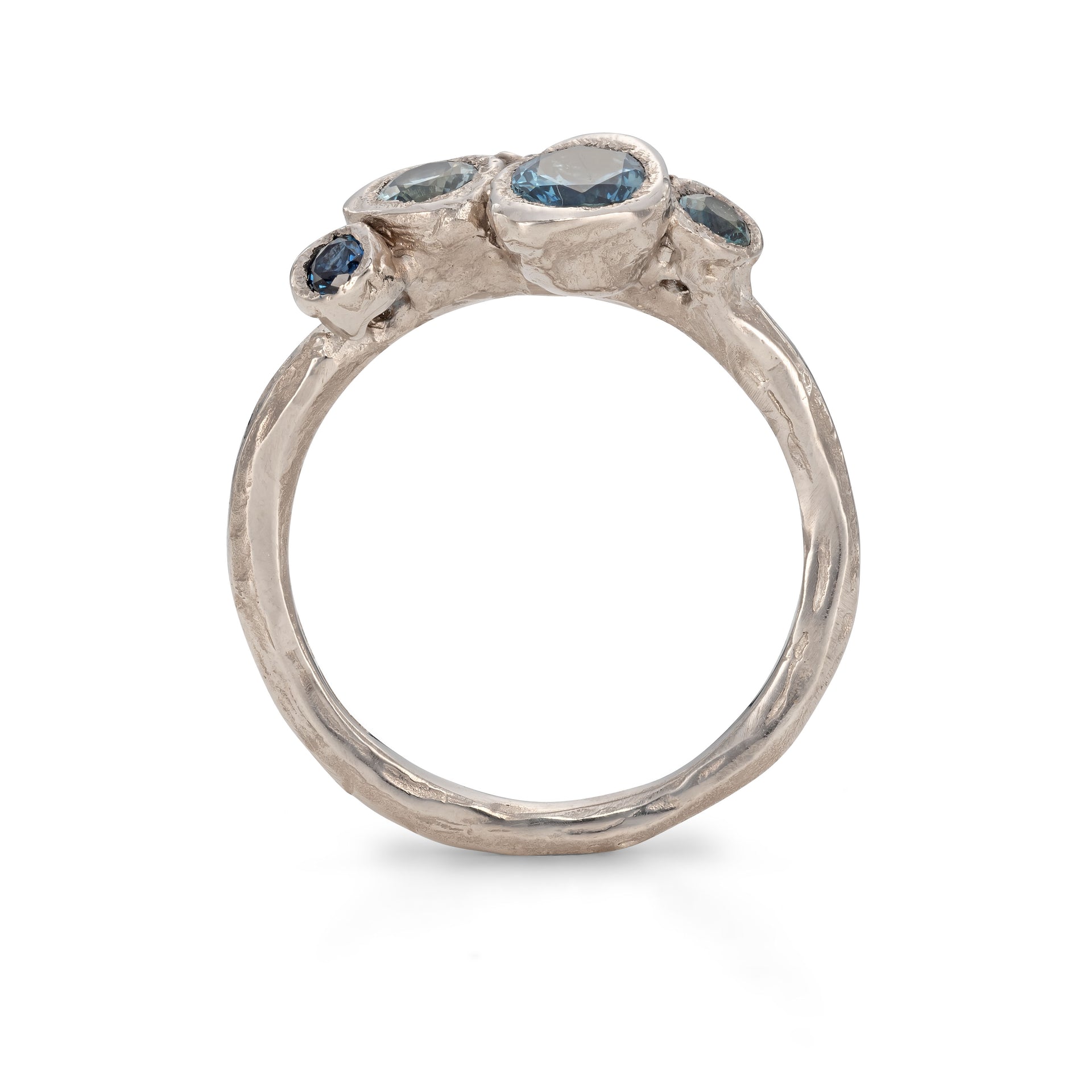 Ocean Stone Sapphire Carn Ring