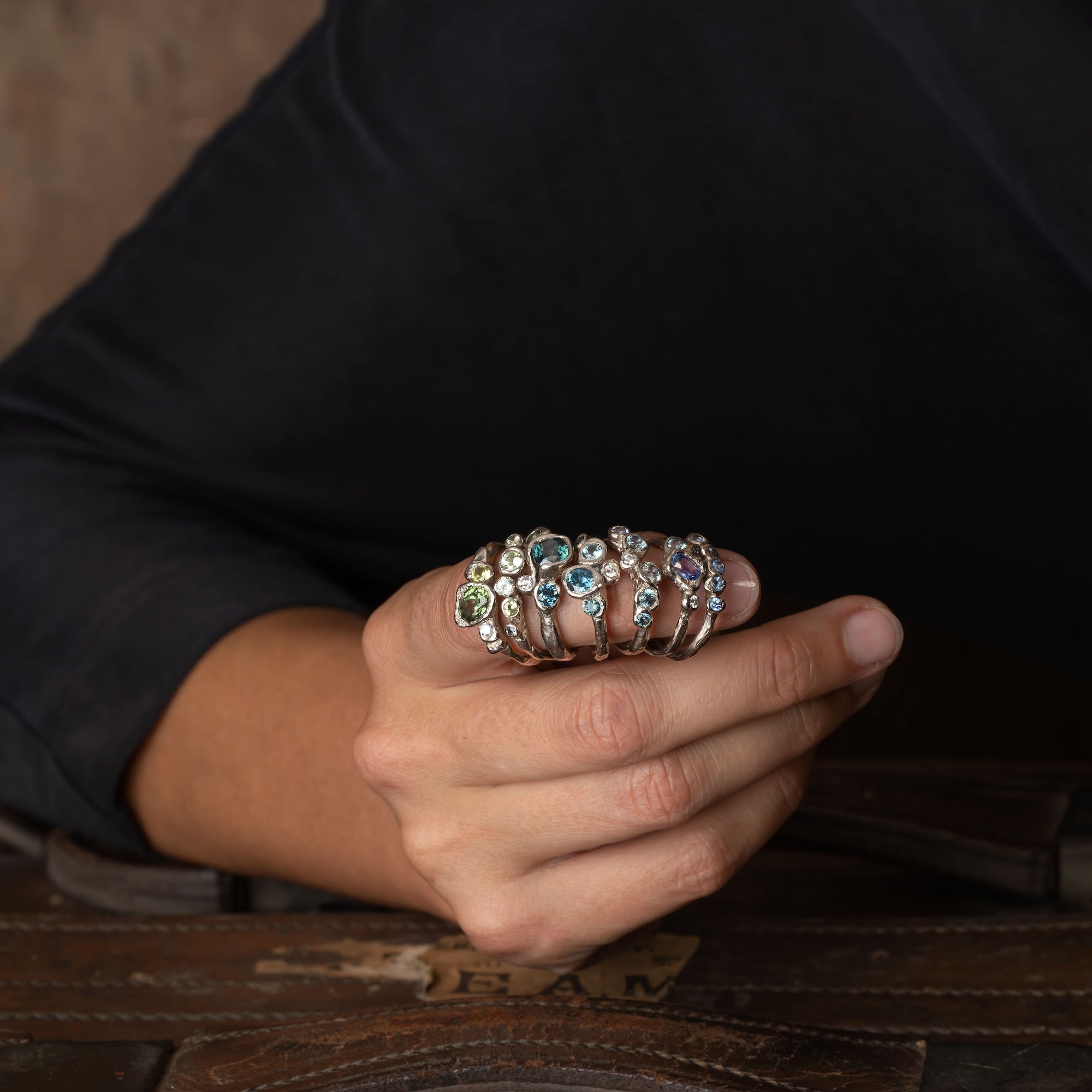 Rainbow flow ring deals