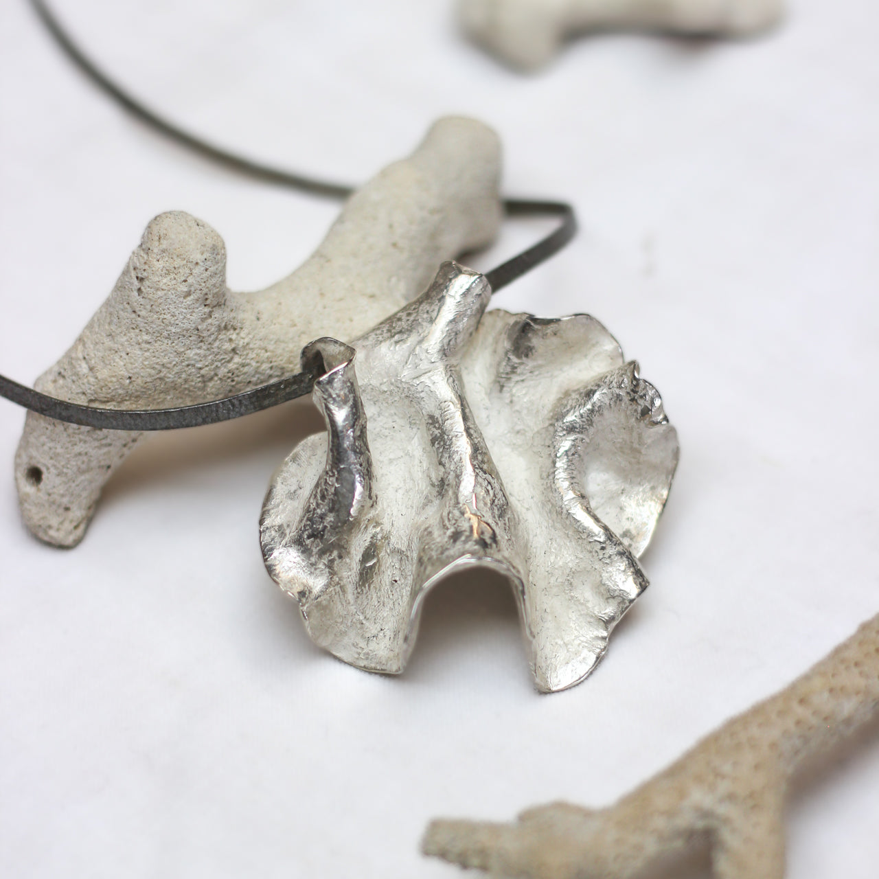 Wave Silver Pendant