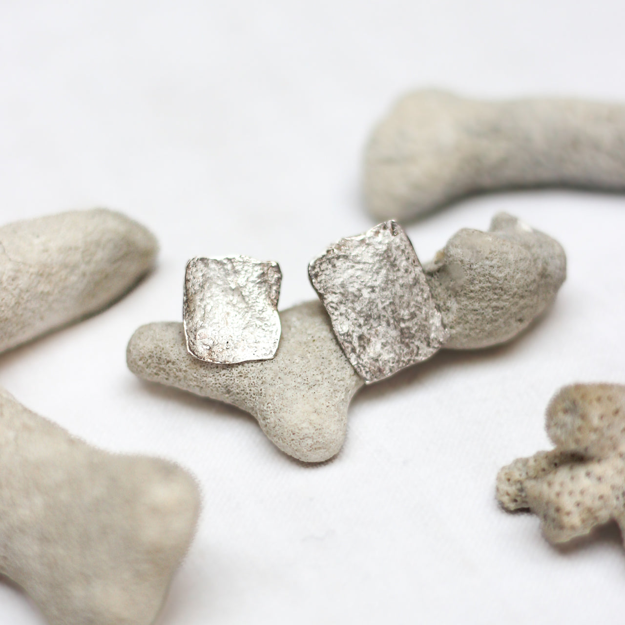 Odd Rock Earrings (Small) Sample