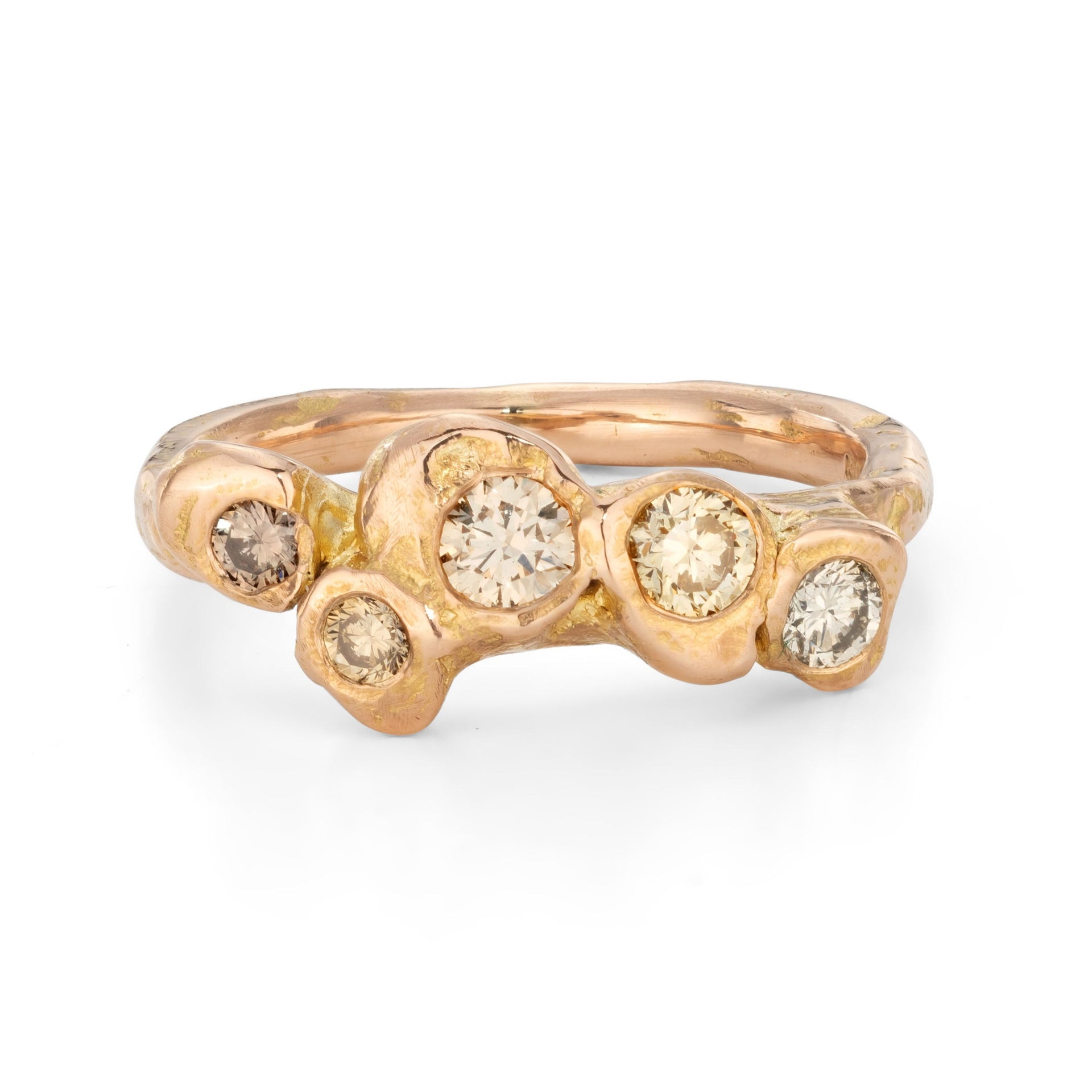 Rosy Shallows Ring Size R 1/2