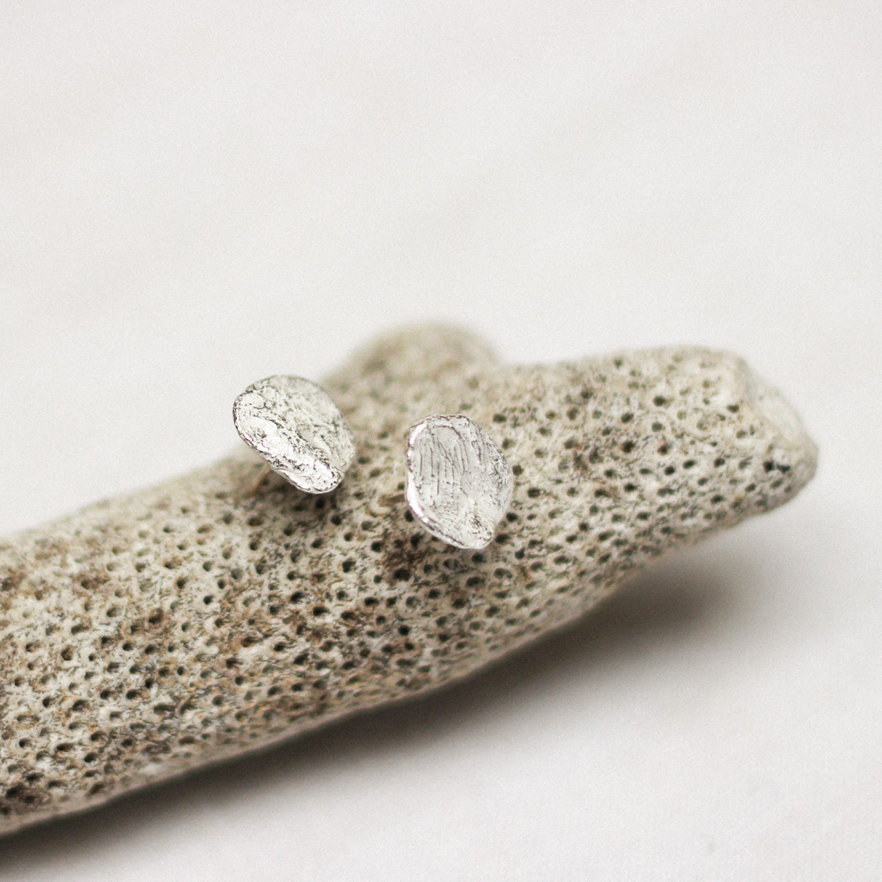 Round Stone Studs