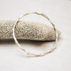 Craggy Bangle Sample Silver Size Medium