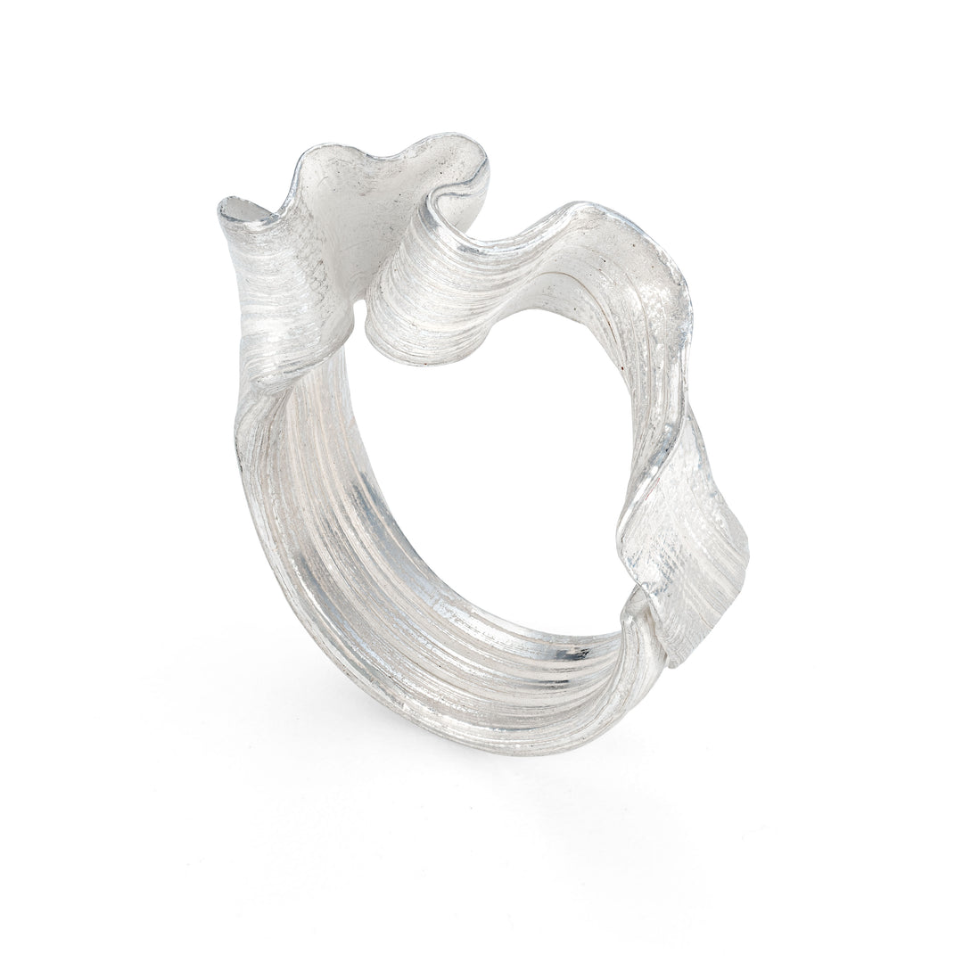 Mitsuro Split Ring Silver