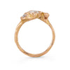 Crest White Rose Adakite East Ring