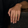 Sunshine Diamond Adakite Ring