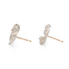 Wave Studs Silver