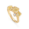Yellow Diamond Carn Engagement Ring