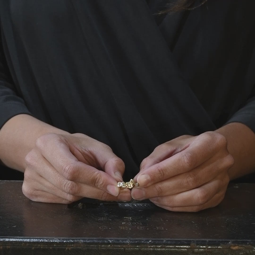 Rosy Shallows Ring Size R 1/2