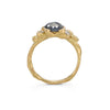 One-Of-A-Kind Rose Cut Diamond Isle Ring Size R