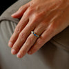 Teal Coast Spiralis Ring