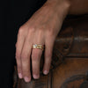 Craggy Rock Ring 18ct Gold