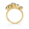 Teal Coast Spiralis Ring