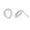 Whorl Studs Silver