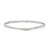 Ripple Fine Bangle Silver