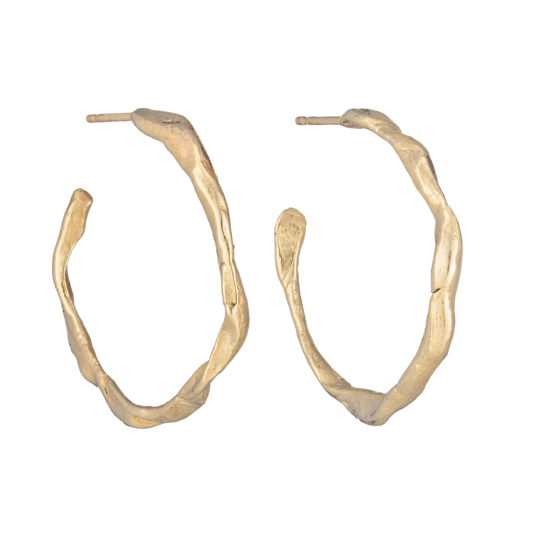 Penzance Hoops 9ct Gold