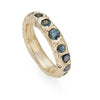 Ocean Teal Urchin Ring