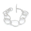 Stone Drawing Bracelet Silver