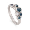 Ocean Stone Sea Whorl Ring