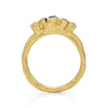 side view of the porphyra teal ring