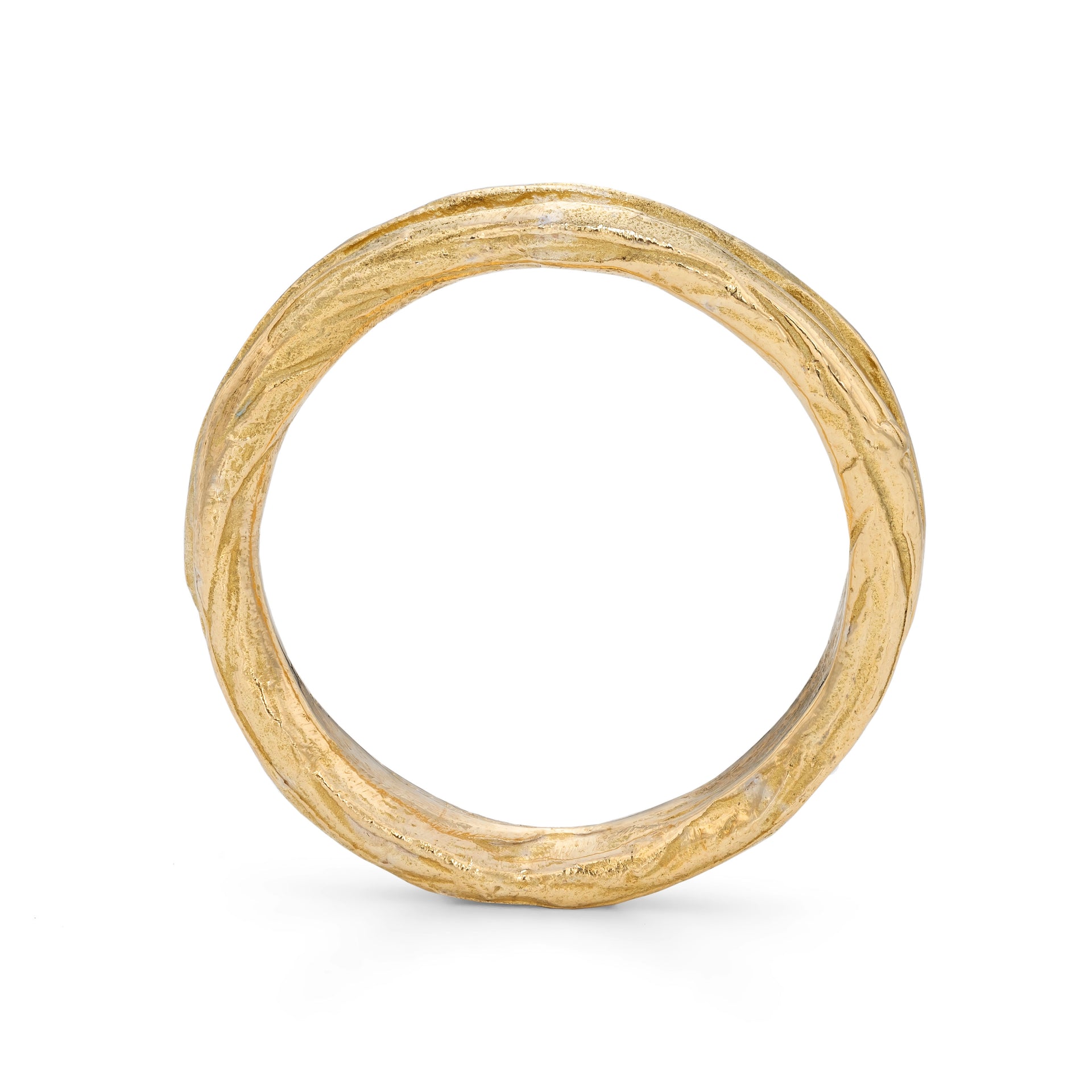 Ripple Fine Ring 18ct Gold