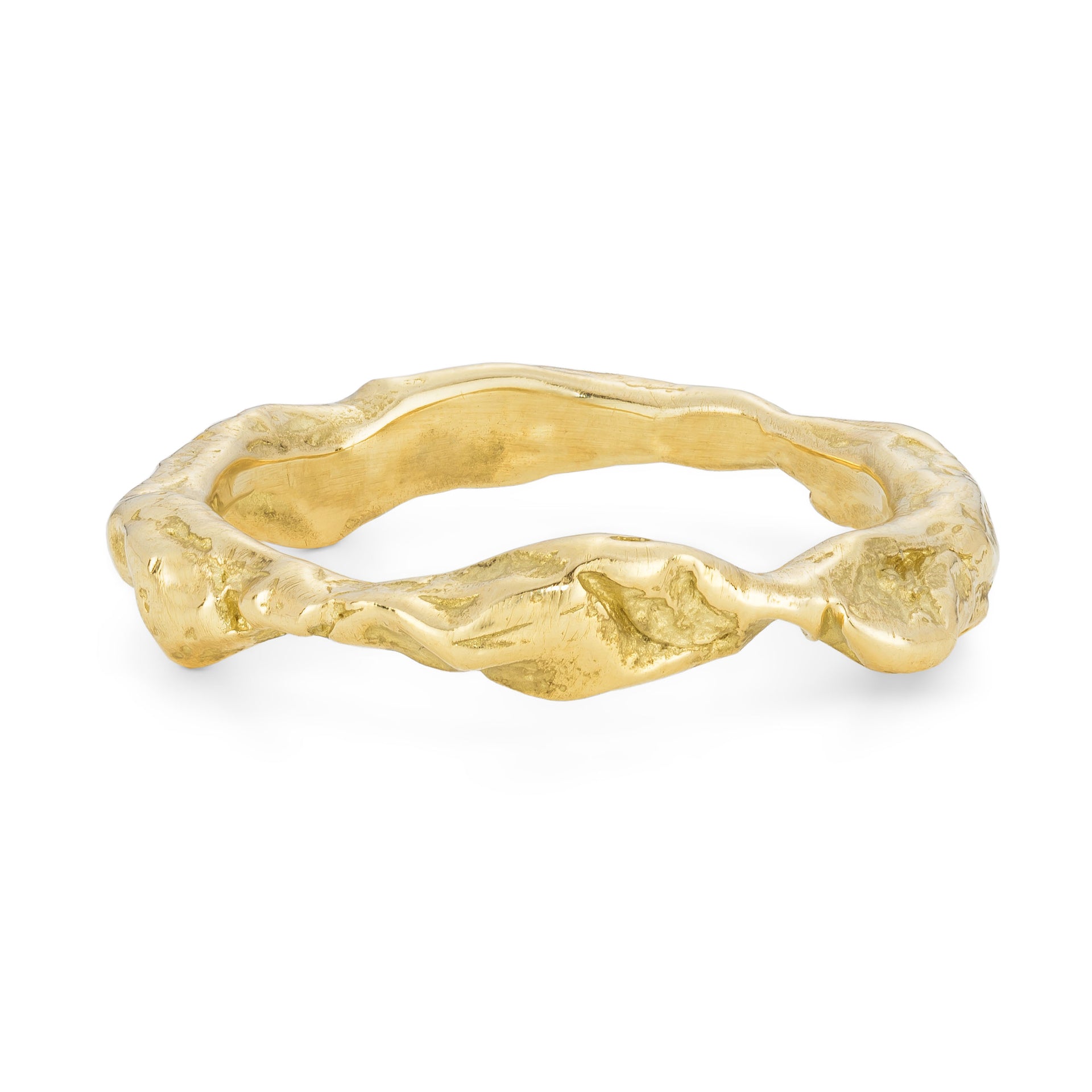 Stony Coral Ring 18ct Gold