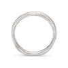 Original Stone Wide Ring Silver Size U