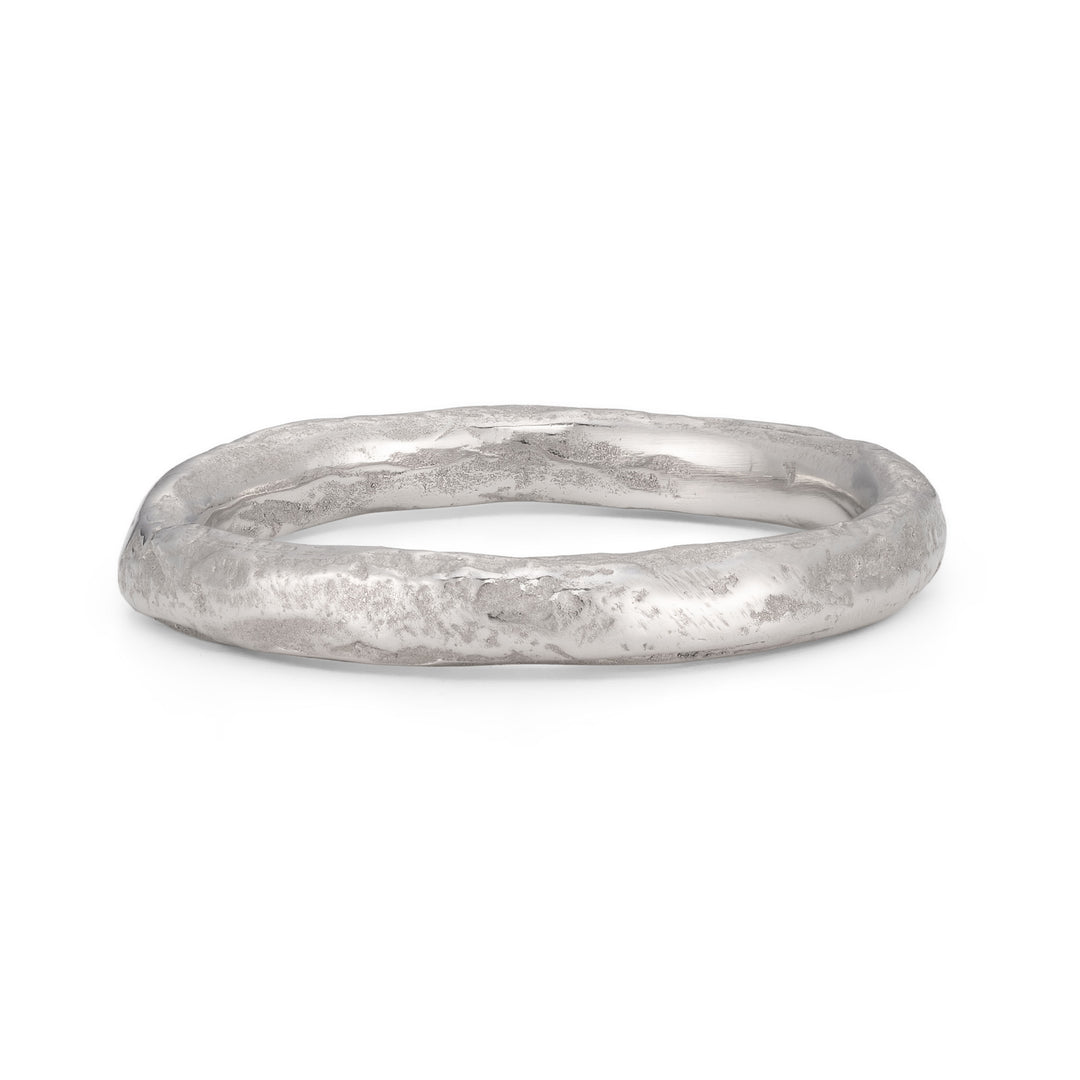 Rock Regular Ring Platinum