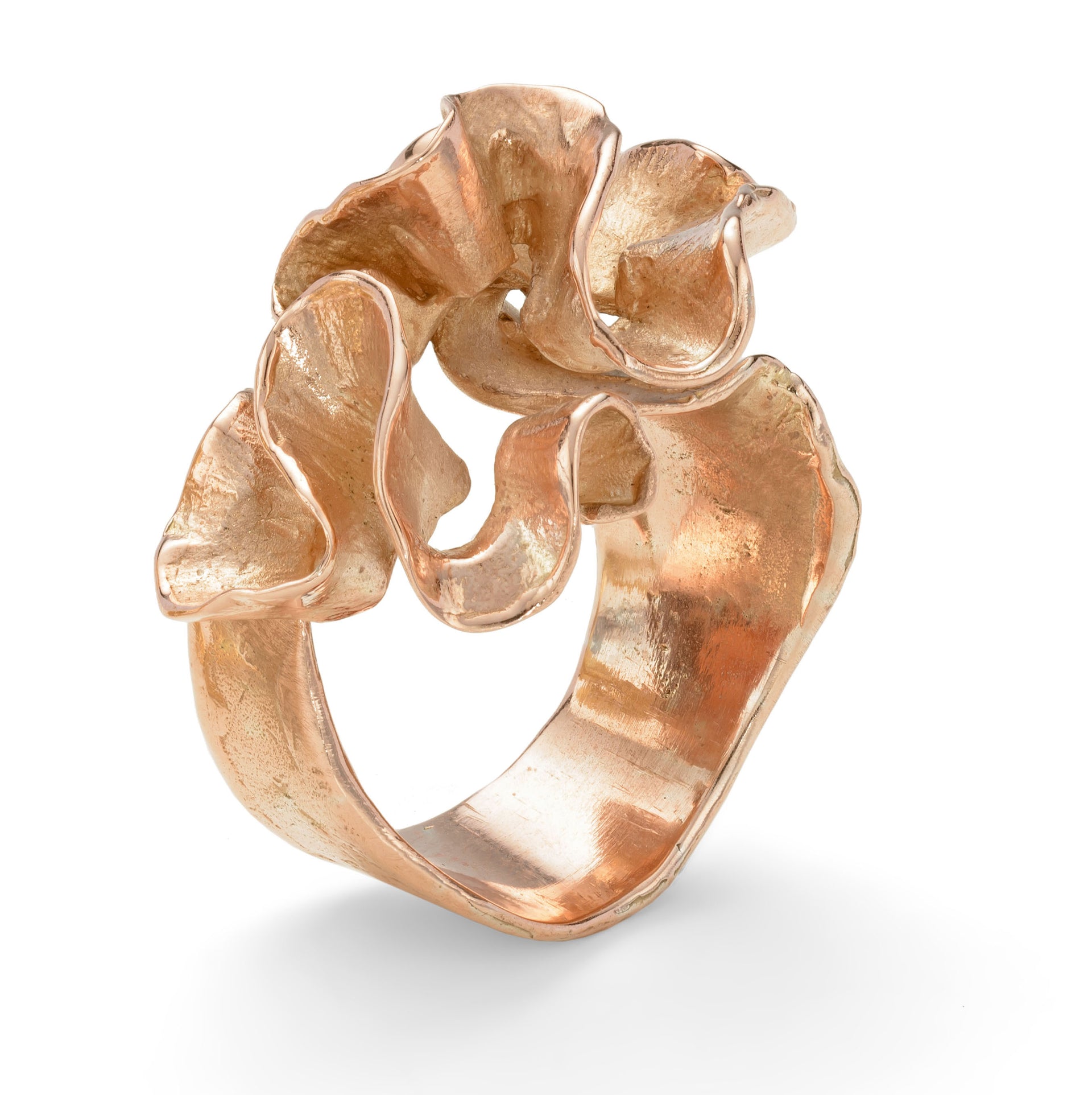 Kelp Ring 9ct Rose Gold