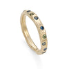 Sea Studded Rock Ring Size P