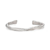 Rugged Rock Cuff Silver