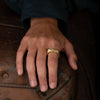 Rugged Rock Ring 18ct Gold
