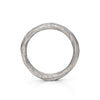 Ripple Fine Ring Platinum