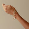 Tangle Bracelet Silver and 9ct Gold