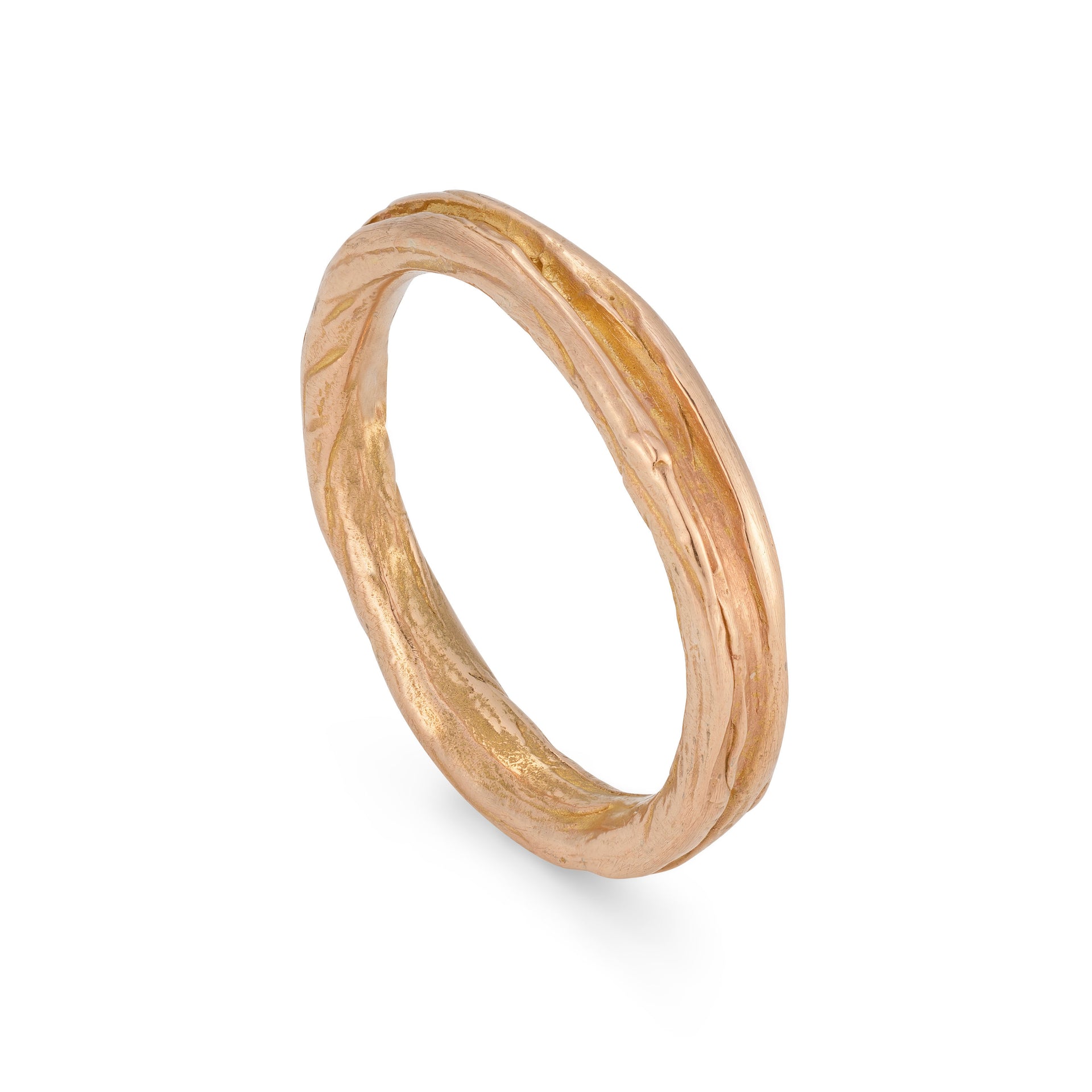 Ripple Fine Ring 18ct Rose Gold