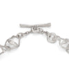 Tangle Silver Necklace with 9ct Rose Gold Link