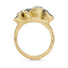 Ocean Teal Arame Ring