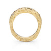 Champagne Studded Urchin Ring