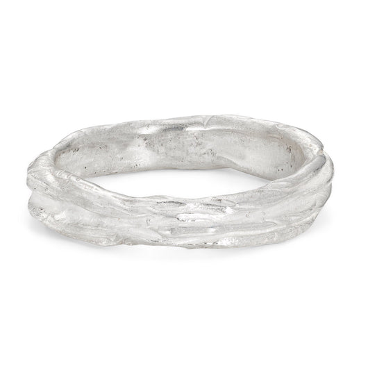 Ripple Medium Ring Silver