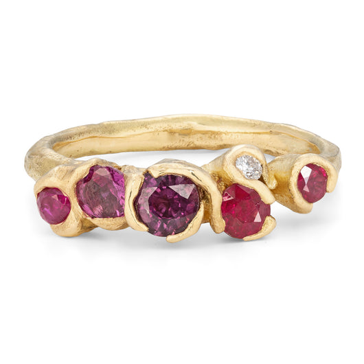 Ruby Lineata Rift Ring