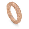 Urchin Heavy Ring 9ct Rose Gold Size M 1/2