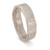 Stone Wide Ring 18ct White Gold