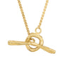 Made by hand, this solid gold loop and bar pendant fastening gives this coastal pendant the jewellery designer’s signature finish. Crafted with a natural, matte, sea worn lustre, the 18ct yellow gold t bar has a hand moulded character, unconventional and like nothing on the high street. Simple, beautifully handcrafted, this foundry necklace and fastening has been cast in solid gold, and the loop and bar gold fastening has a nice chunky, weighty feel to be secure when wearing. 