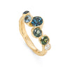 Teal Tidal Bay Ring