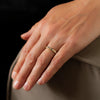 Ocean Studded Rock Ring