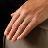 Ripple Fine Ring Platinum