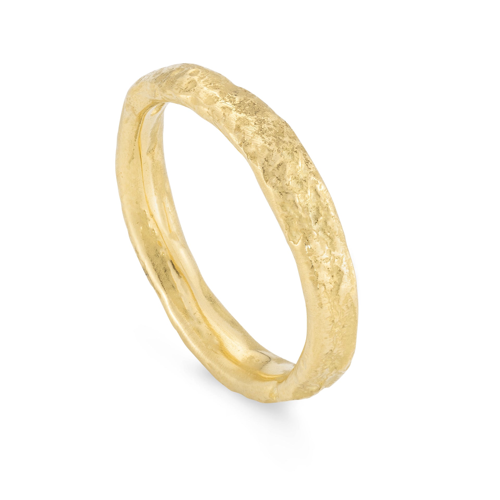 Rock Medium Ring 18ct Gold
